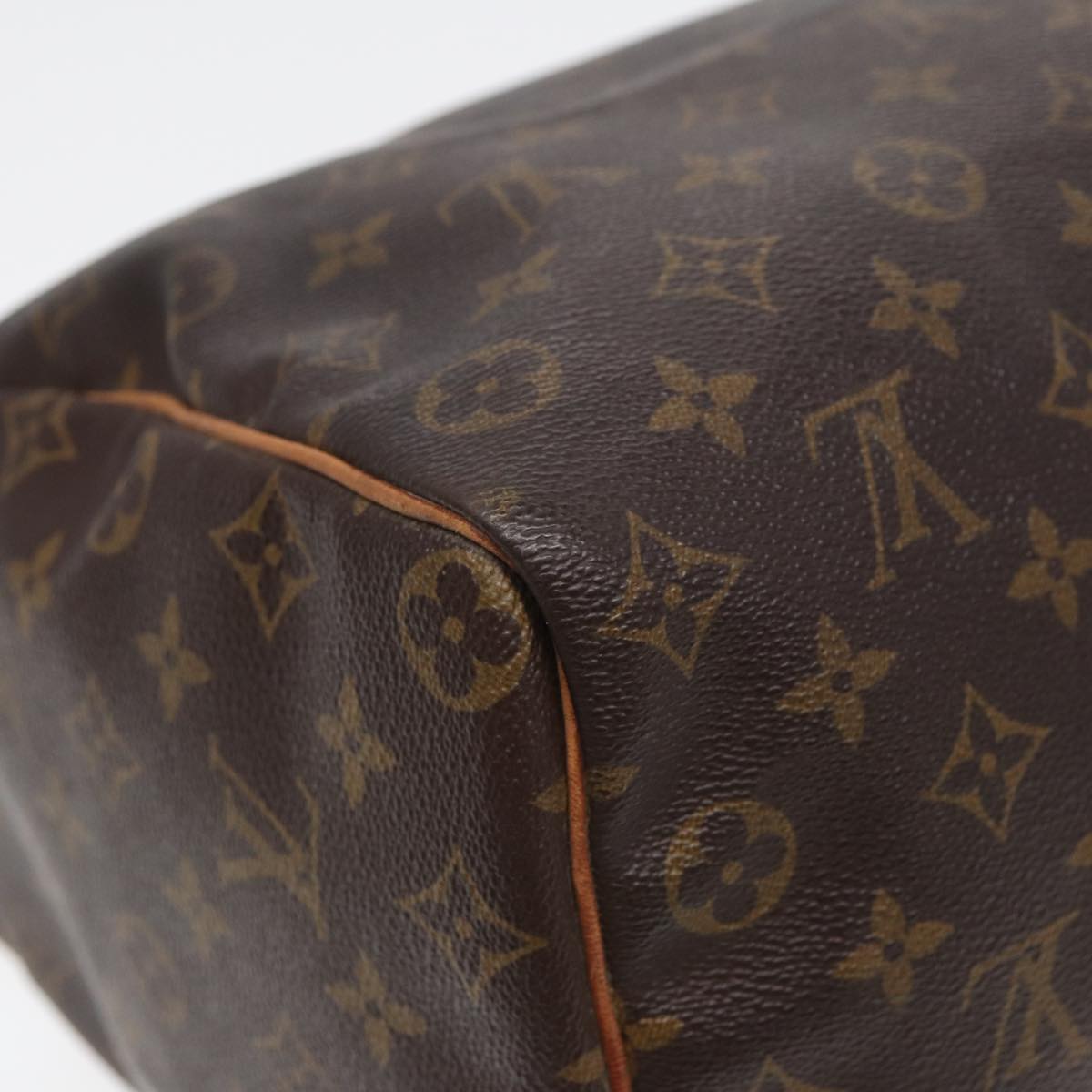 LOUIS VUITTON Monogram Speedy 35 Hand Bag M41524 LV 84802