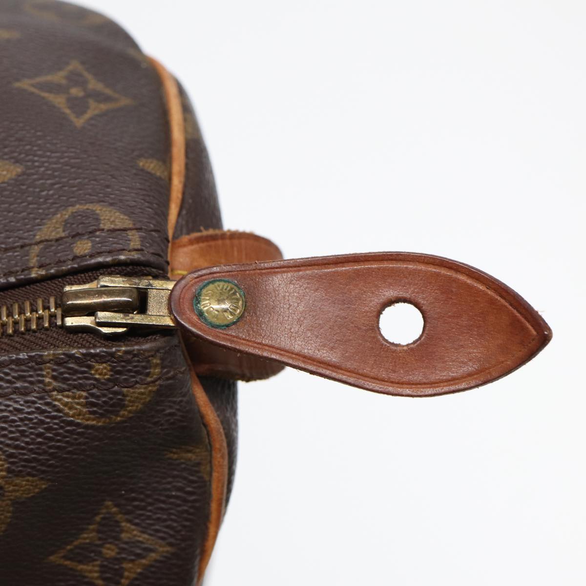 LOUIS VUITTON Monogram Speedy 35 Hand Bag M41524 LV 84802
