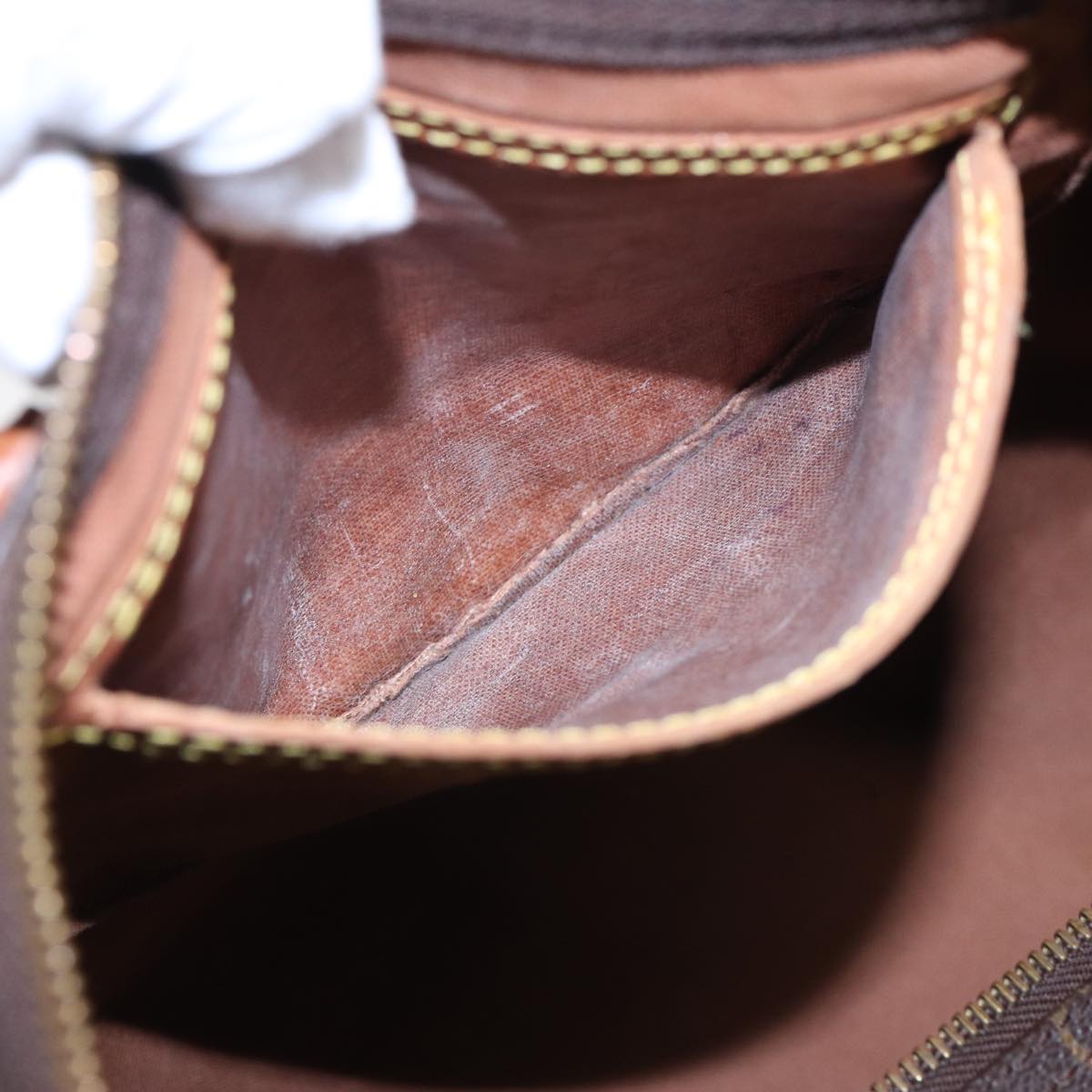 LOUIS VUITTON Monogram Speedy 35 Hand Bag M41524 LV 84802