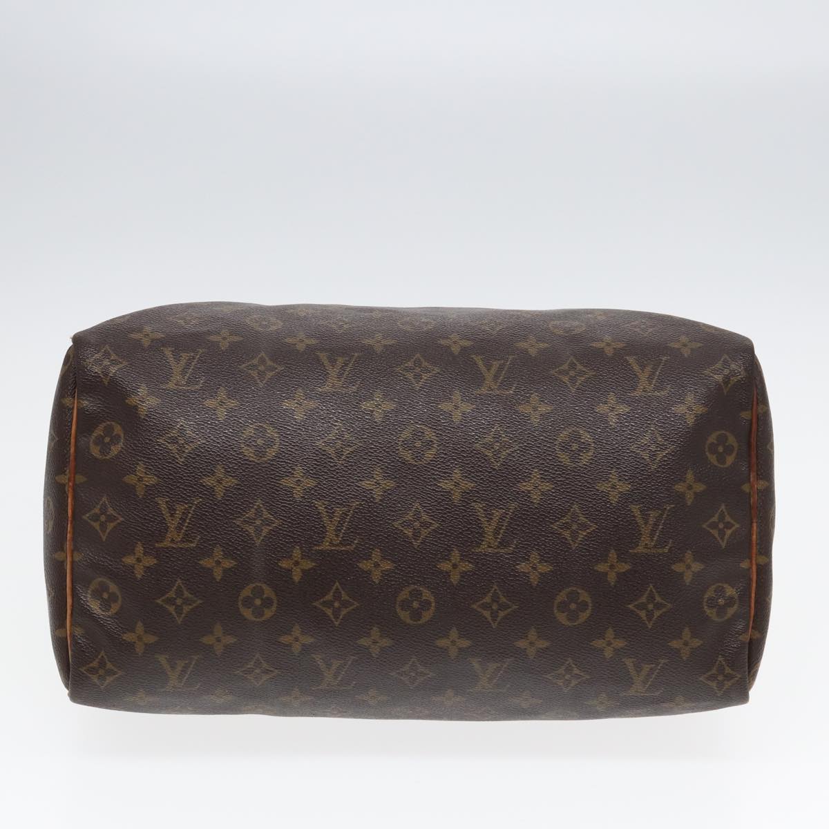 LOUIS VUITTON Monogram Speedy 35 Hand Bag M41524 LV 84802