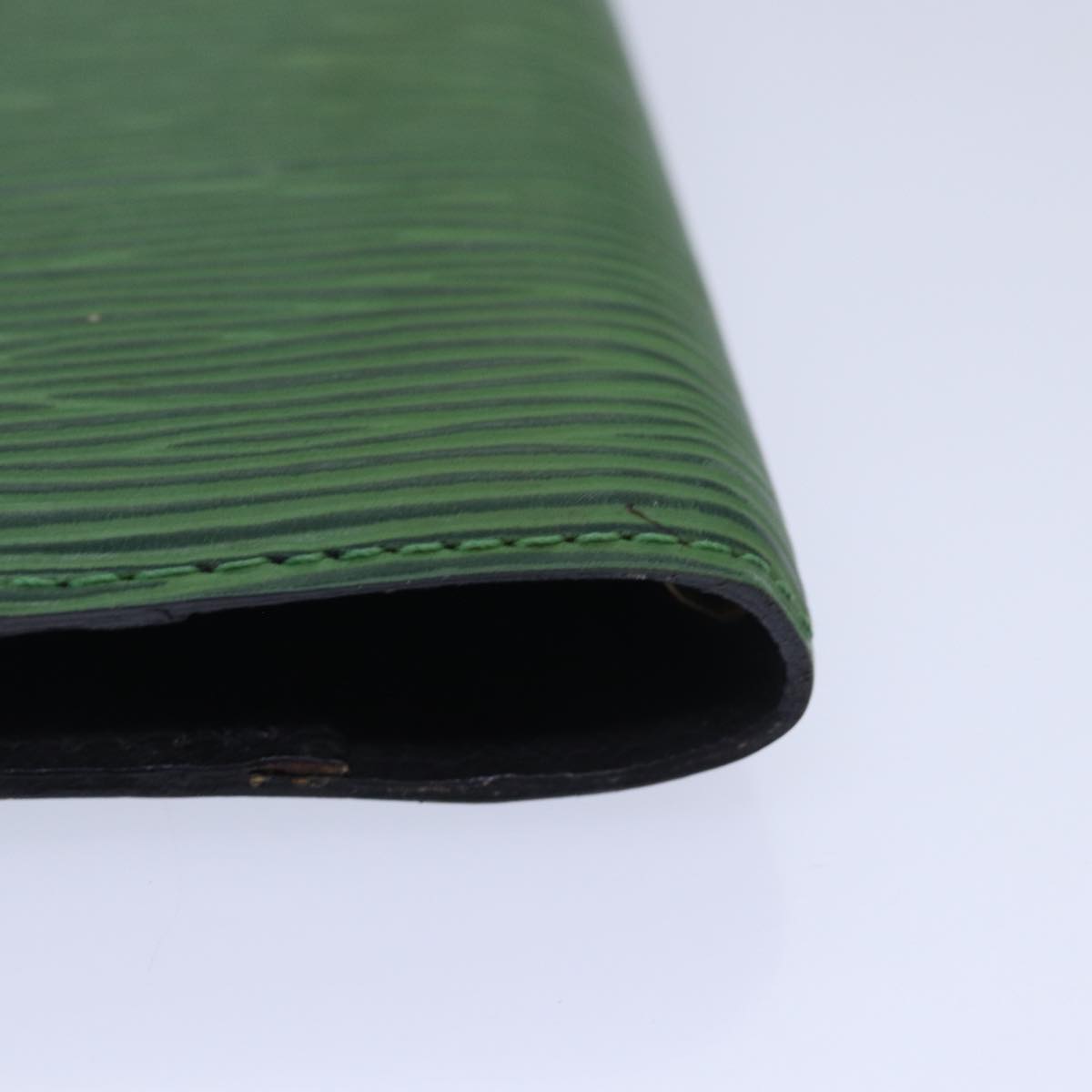 LOUIS VUITTON Epi Agenda PM Day Planner Cover Green R20054 LV 84816