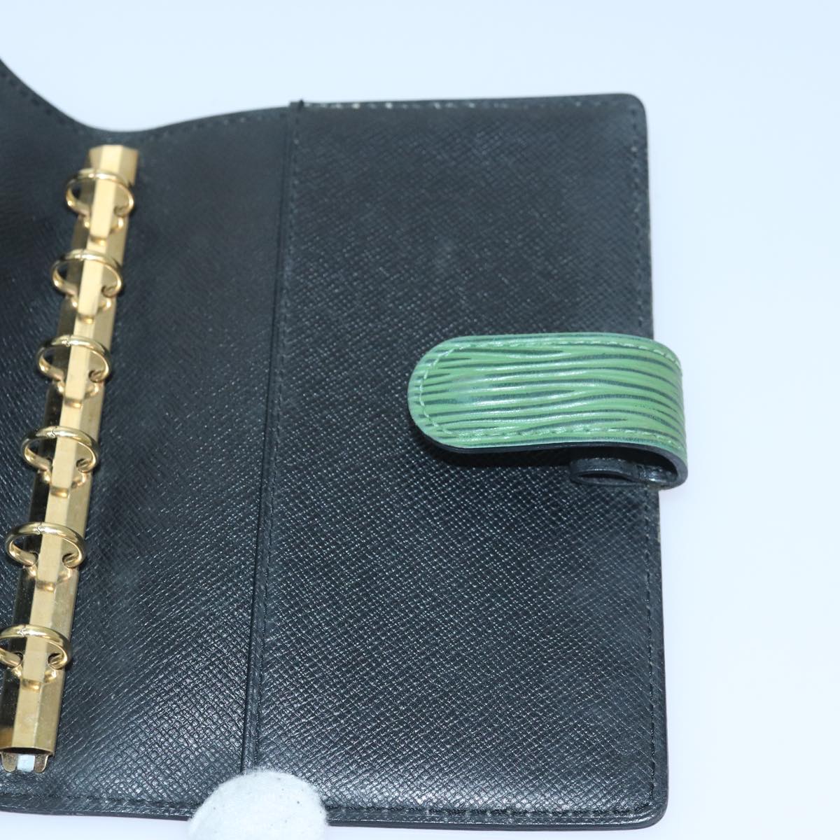 LOUIS VUITTON Epi Agenda PM Day Planner Cover Green R20054 LV 84816