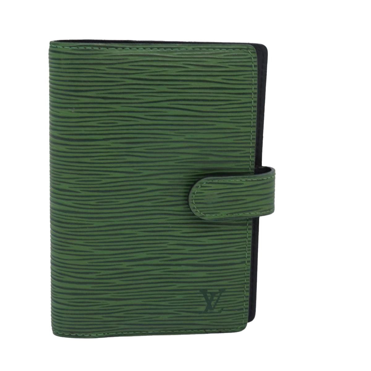 LOUIS VUITTON Epi Agenda PM Day Planner Cover Green R20054 LV 84816