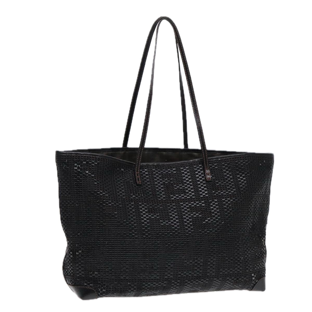 Luxury Fendi Tote Bag Leather Black84824
