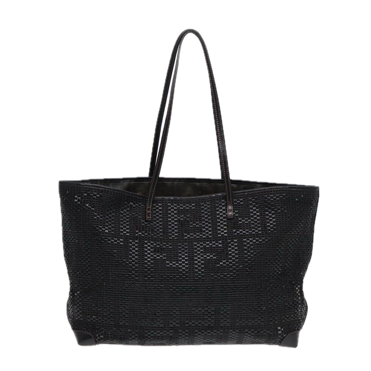 Luxury Fendi Tote Bag Leather Black84824