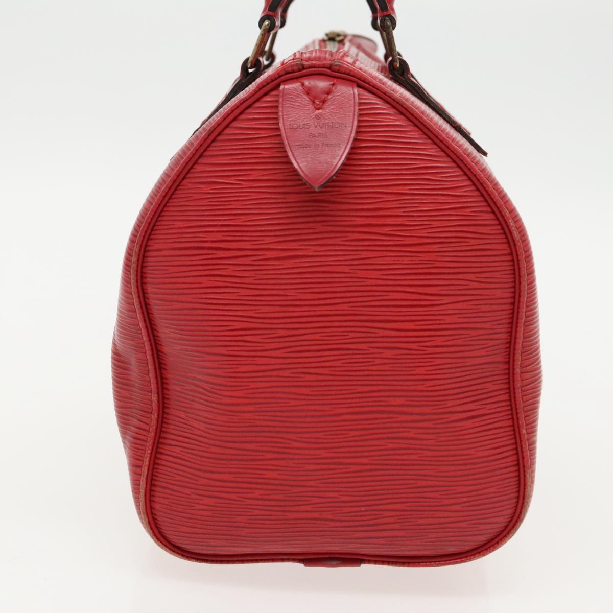LOUIS VUITTON Epi Speedy 25 Hand Bag Castilian Red M43017 LV 84909