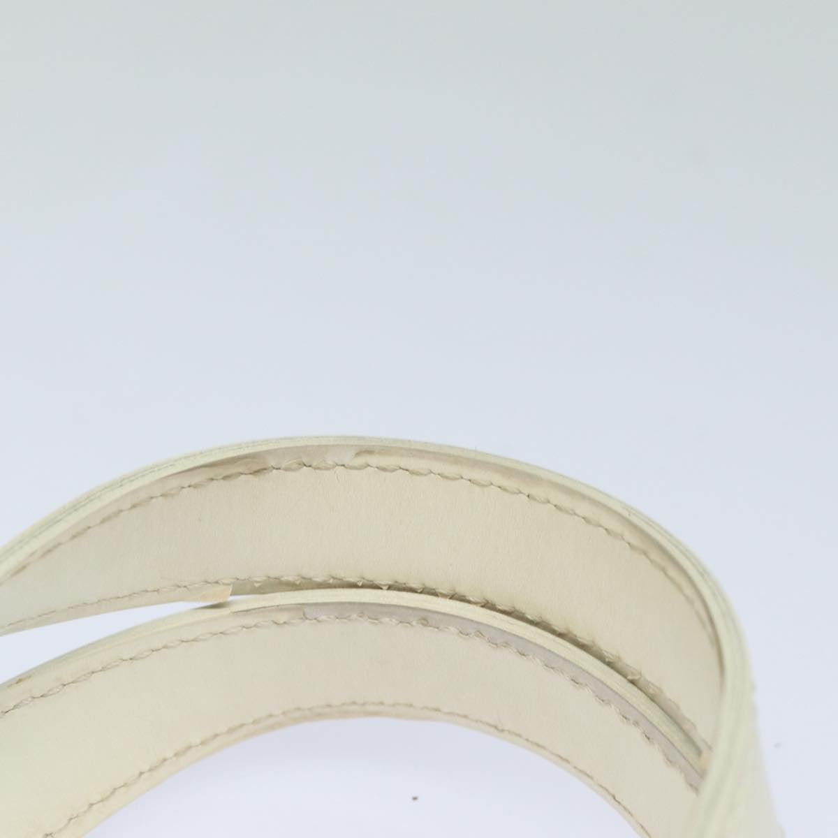 LOUIS VUITTON Epi Plage Mini Lagoon Bay Hand Bag White M92263 LV 84972