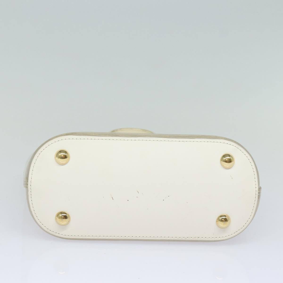 LOUIS VUITTON Epi Plage Mini Lagoon Bay Hand Bag White M92263 LV 84972
