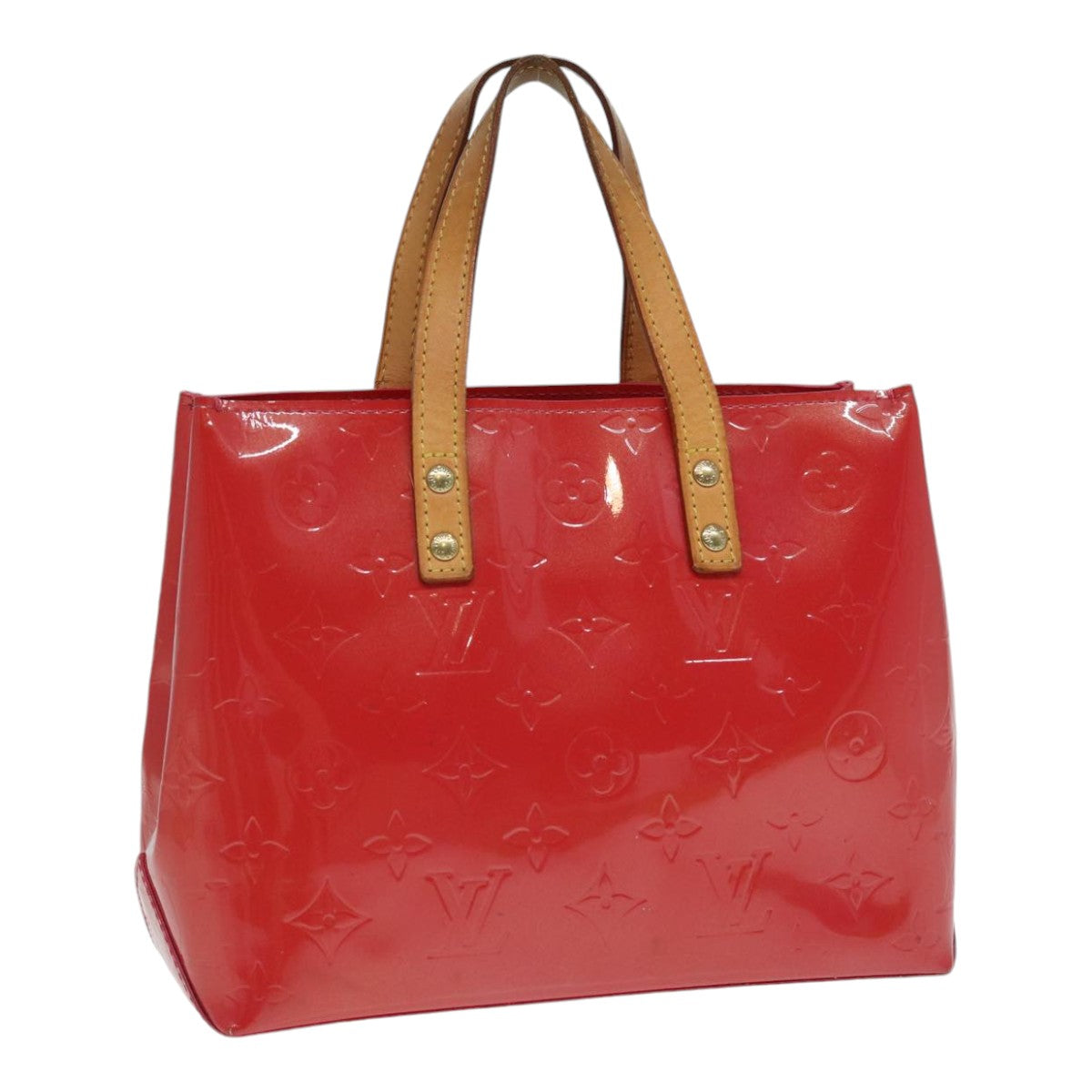 LOUIS VUITTON Monogram Vernis Reade PM Hand Bag Fran Boise M9132F LV 84976