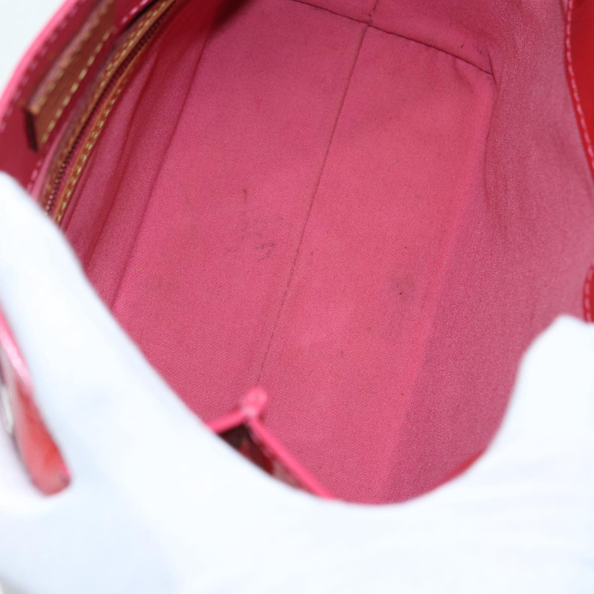 LOUIS VUITTON Monogram Vernis Reade PM Hand Bag Fran Boise M9132F LV 84976