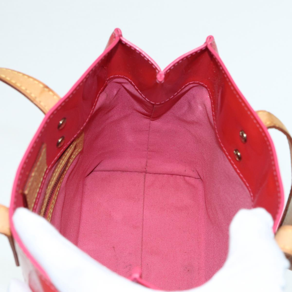 LOUIS VUITTON Monogram Vernis Reade PM Hand Bag Fran Boise M9132F LV 84976