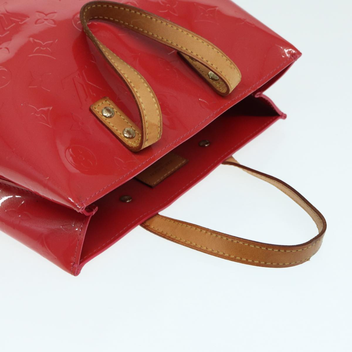 LOUIS VUITTON Monogram Vernis Reade PM Hand Bag Fran Boise M9132F LV 84976