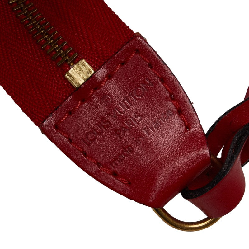 Louis Vuitton Epi Pochette Accessories Handbag Accessories Pochette M52957 Castilian Red Leather  Louis Vuitton
