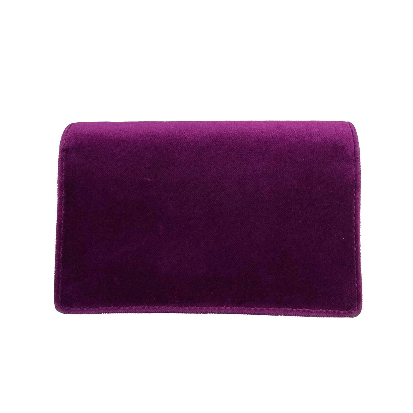 Luxury Gucci - Dionsysus Super Mini - Purple Velvet w/ Removable Chain Crossbody Strap