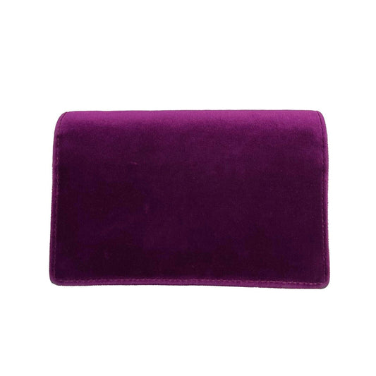 Luxury Gucci - Dionsysus Super Mini - Purple Velvet w/ Removable Chain Crossbody Strap