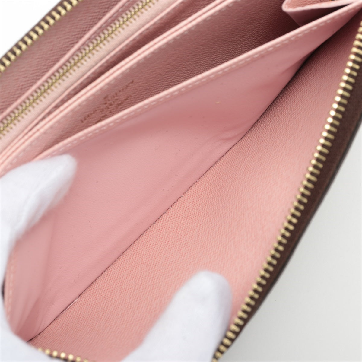 Louis Vuitton Monogram  Wallet M41894 Rose Valerie Round Zip Wallet