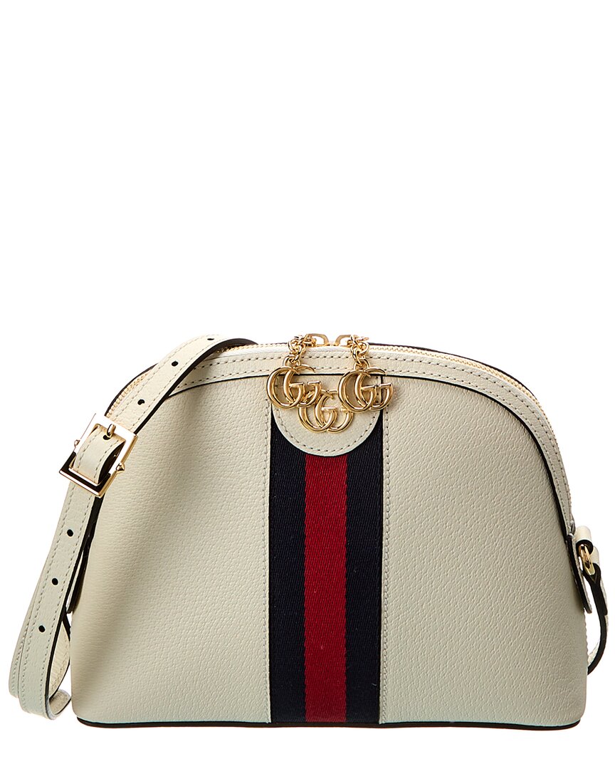 Luxury Gucci Trending 2025 Ophidia Leather Shoulder Bag
