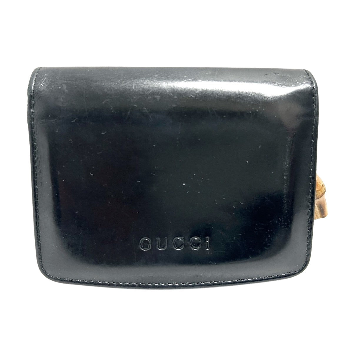 Luxury Gucci Trending 2025 Bamboo  Leather Wallet  ()