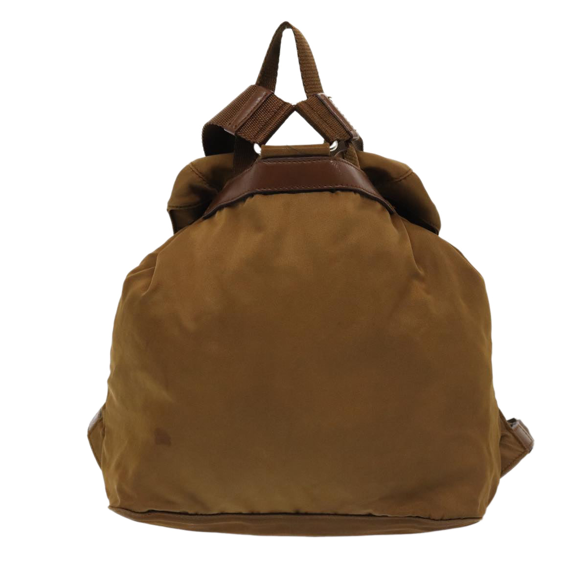 Luxury Prada Backpack Nylon Brown  85057