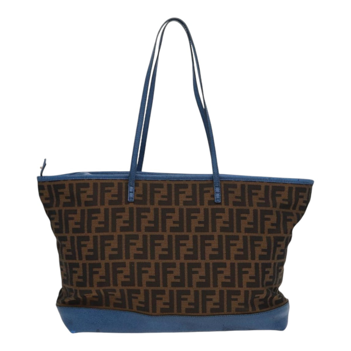 Luxury Fendi Zucca Canvas Tote Bag Brown Black85059