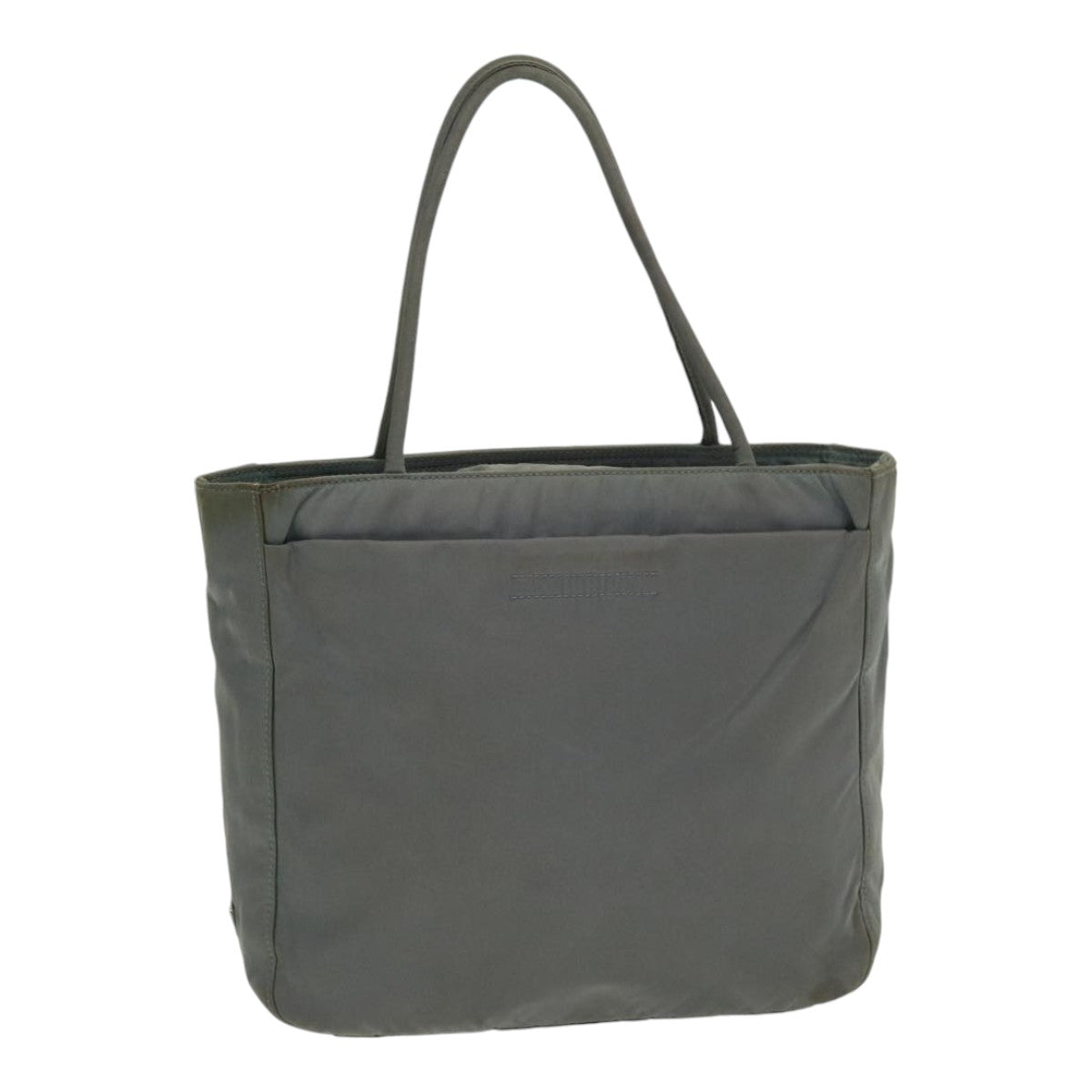 Luxury Prada Hand Bag Nylon Gray  85131