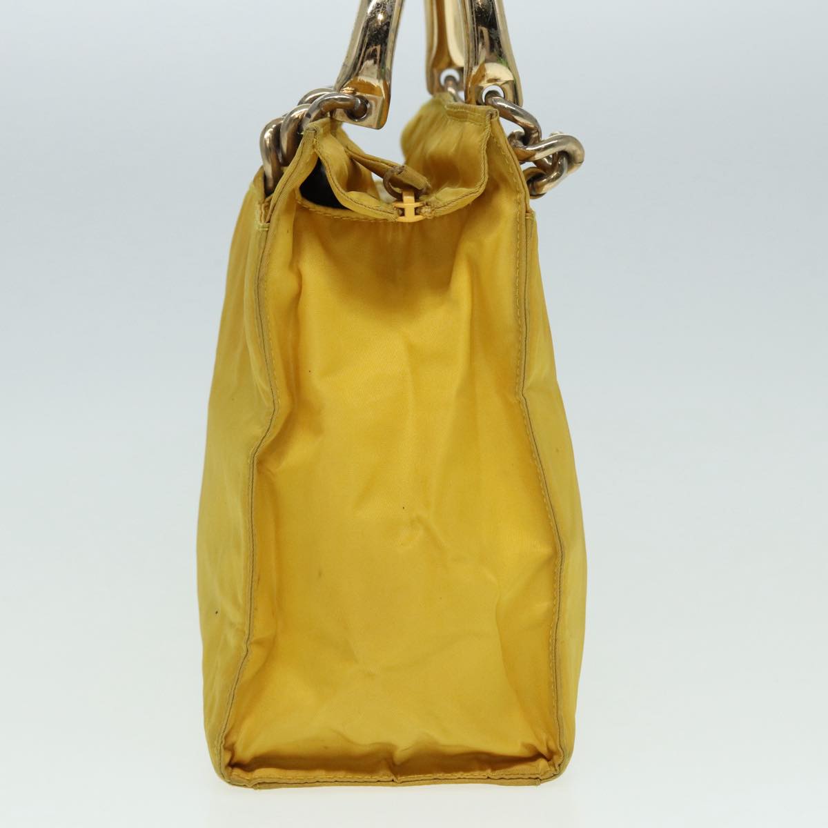 Luxury Prada Hand Bag Nylon Yellow  85132