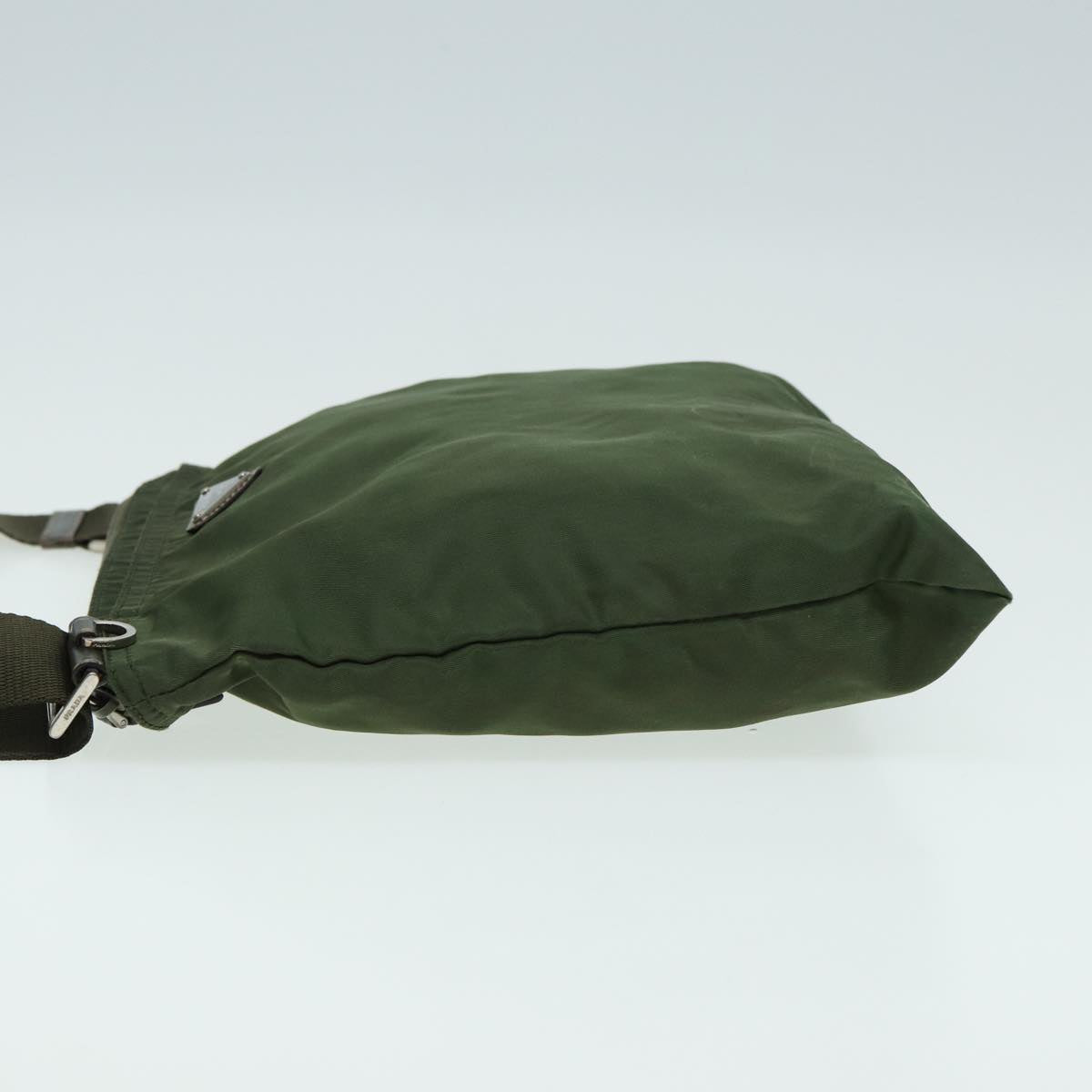 Luxury Prada Shoulder Bag Nylon Khaki  85133