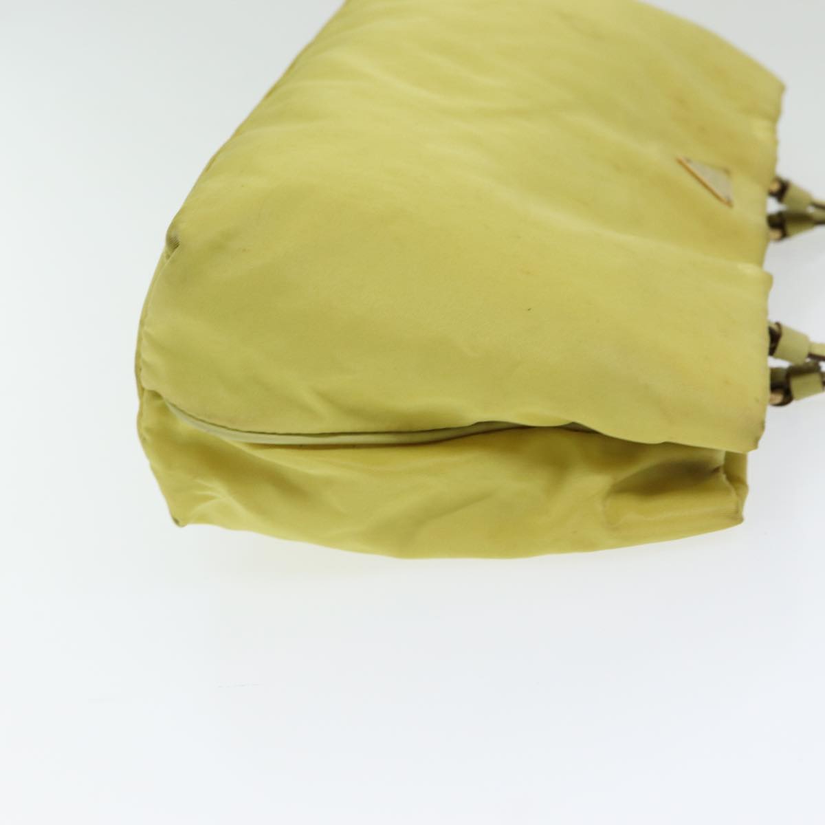 Luxury Prada Tote Bag Nylon Yellow  85134