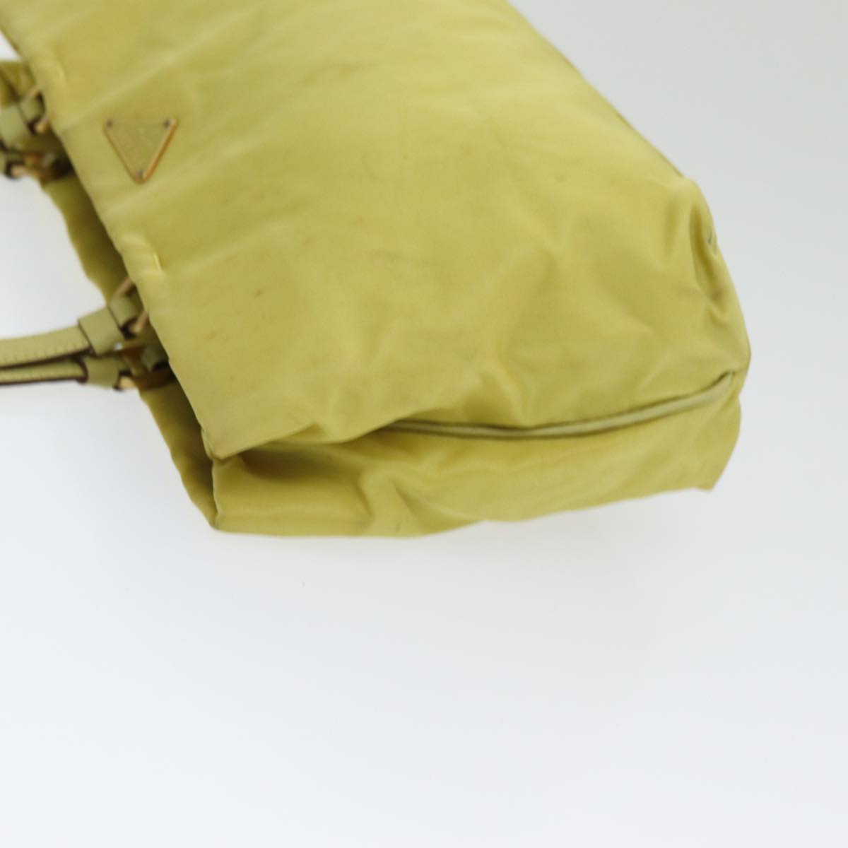 Luxury Prada Tote Bag Nylon Yellow  85134