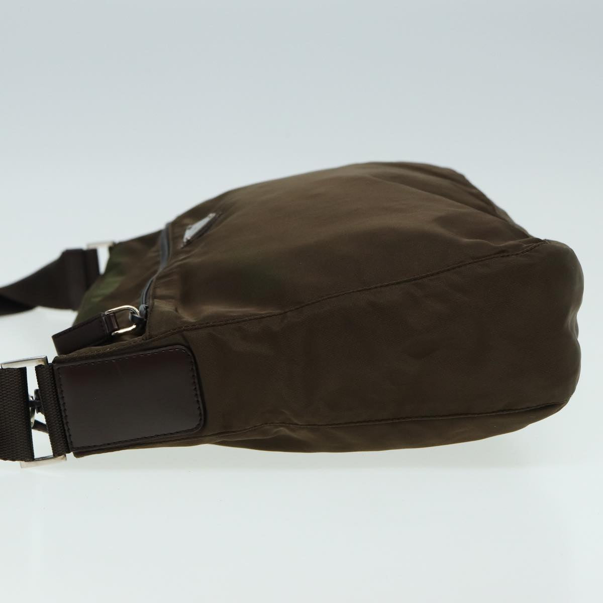 Luxury Prada Shoulder Bag Nylon Brown  85135