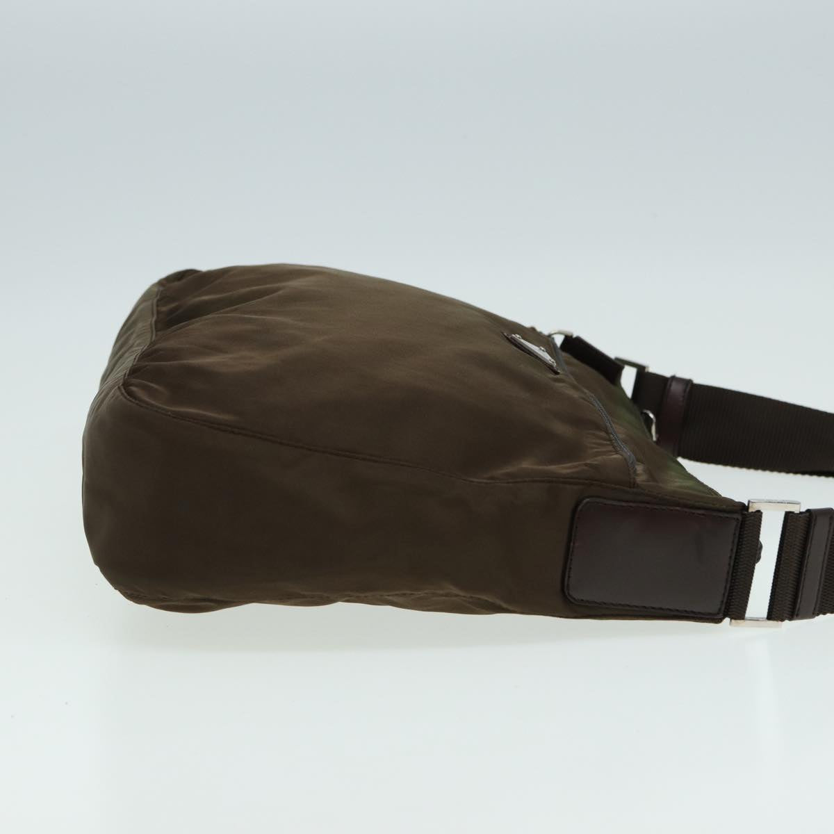 Luxury Prada Shoulder Bag Nylon Brown  85135