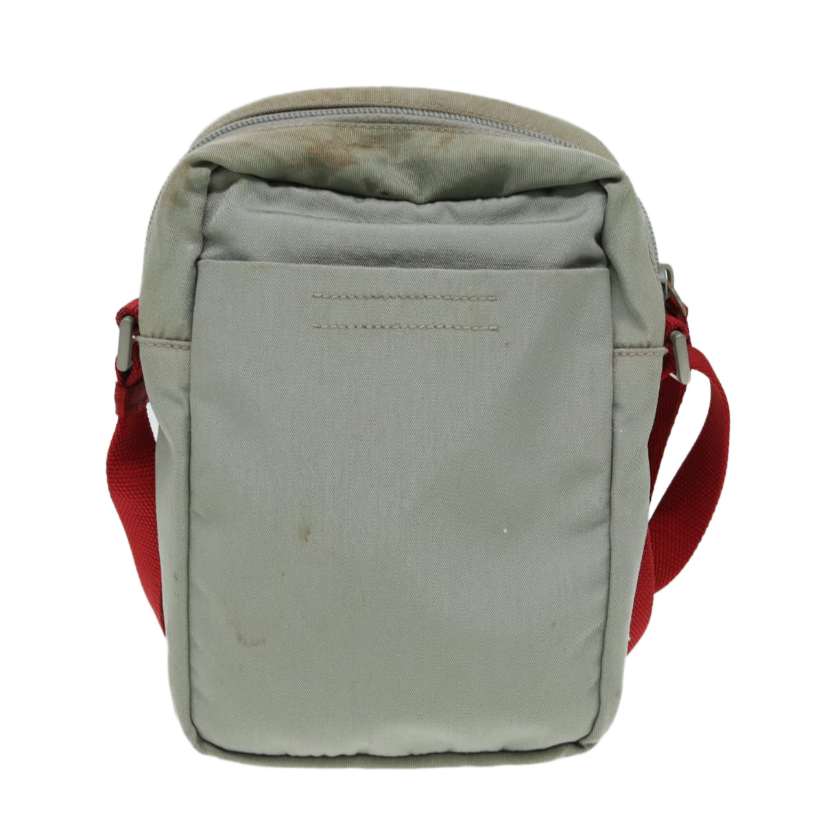 Luxury Prada Sports Shoulder Bag Nylon Gray  85159