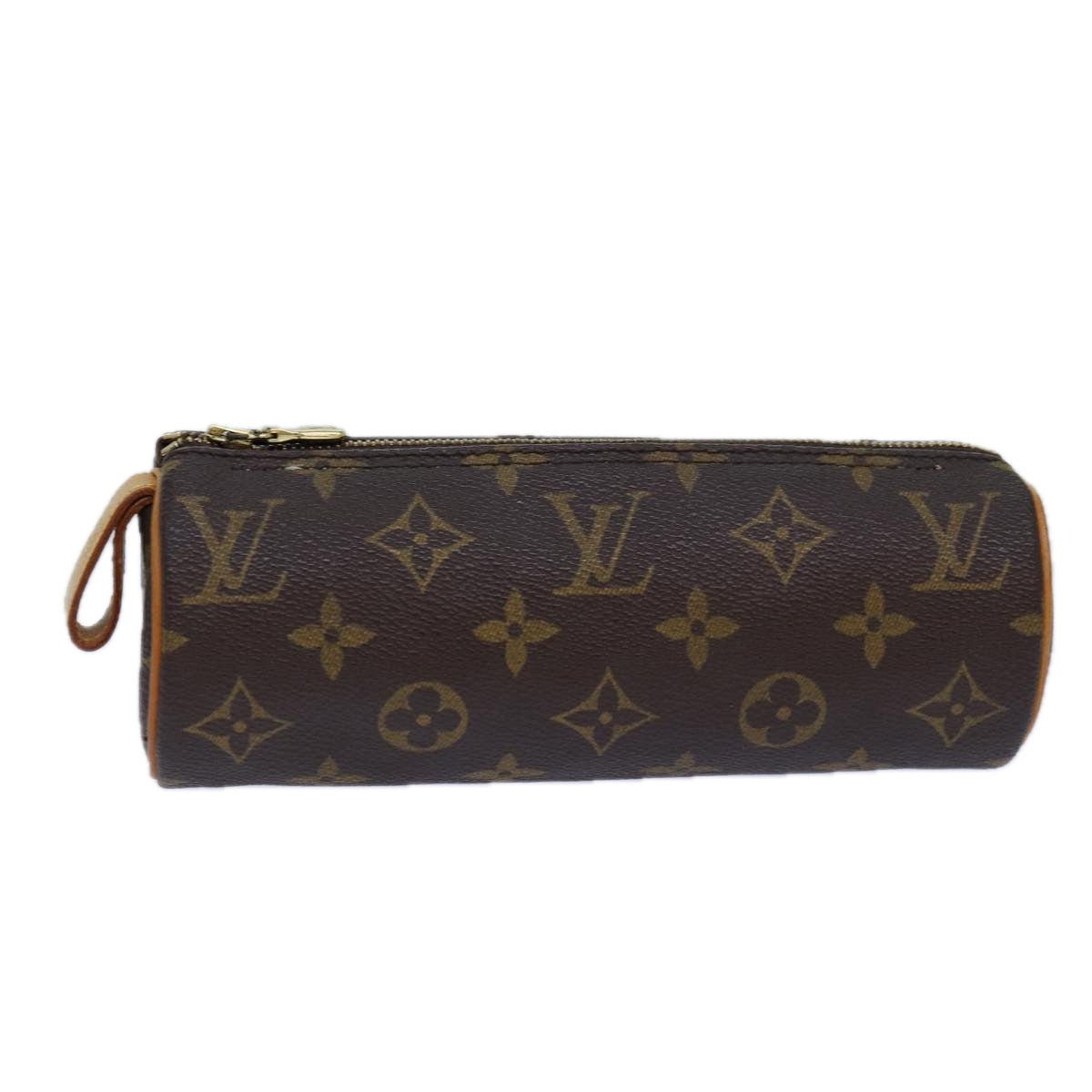 LOUIS VUITTON Monogram Trousse Rondo Pouch M47630 LV 85164