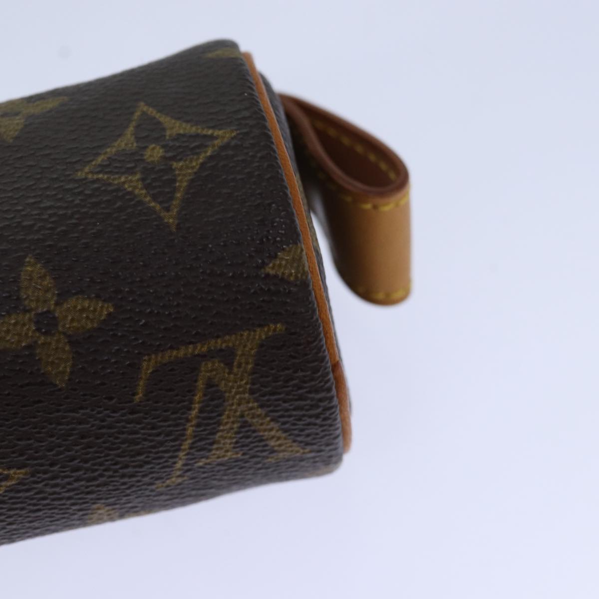 LOUIS VUITTON Monogram Trousse Rondo Pouch M47630 LV 85164