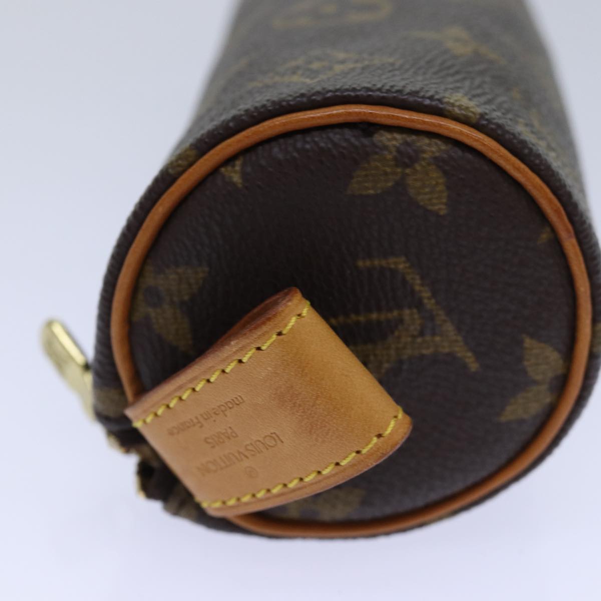 LOUIS VUITTON Monogram Trousse Rondo Pouch M47630 LV 85164