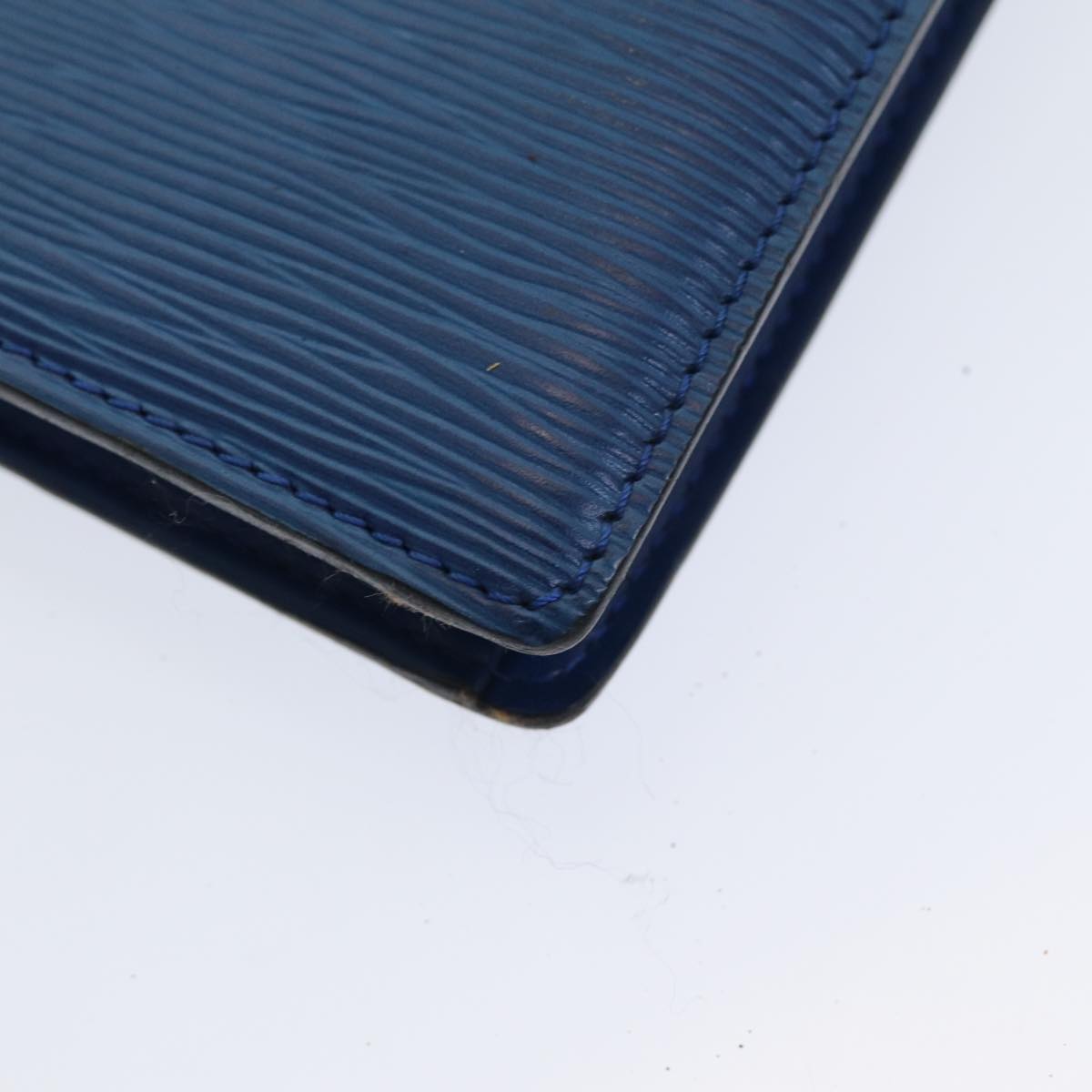 LOUIS VUITTON Epi Trousse Crete Pouch Blue M48405 LV 85165