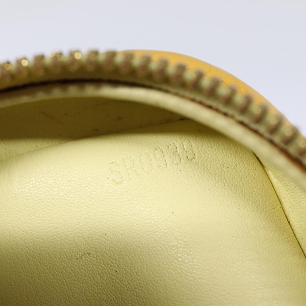LOUIS VUITTON Monogram Vernis Wooster Shoulder Bag Yellow M91075 LV 85174