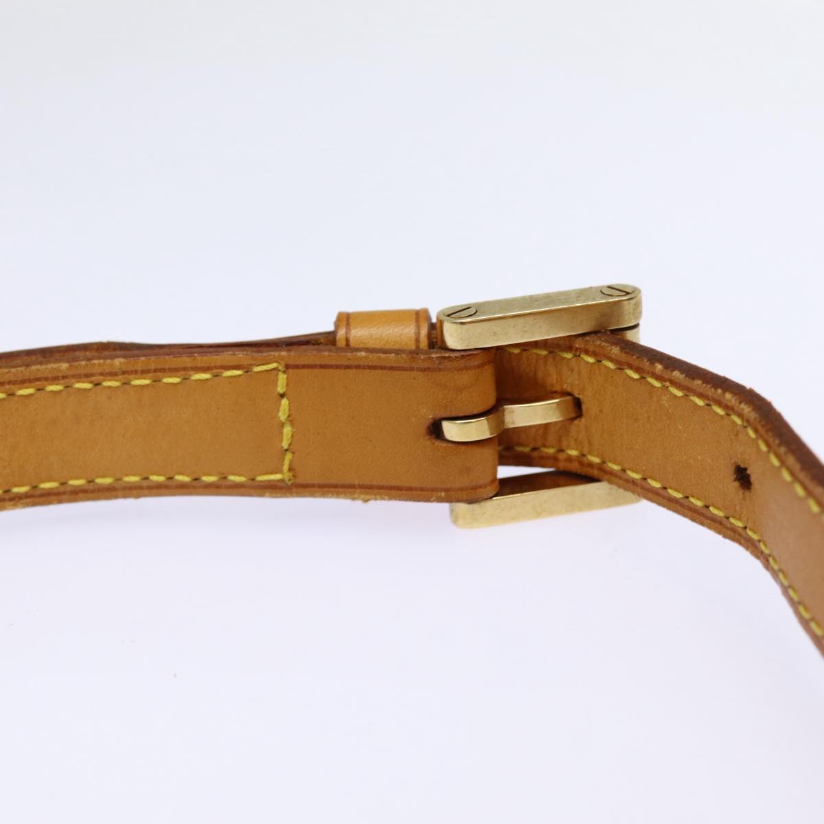 LOUIS VUITTON Monogram Vernis Wooster Shoulder Bag Yellow M91075 LV 85174