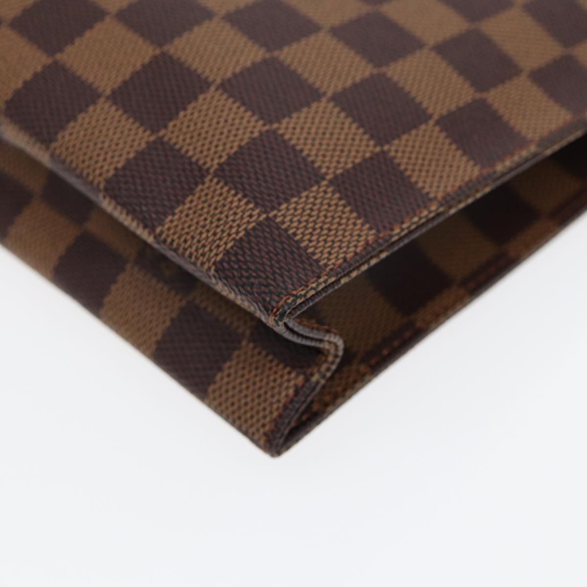 LOUIS VUITTON Damier Ebene Poche Toilette 26 Pouch N47543 LV 85210