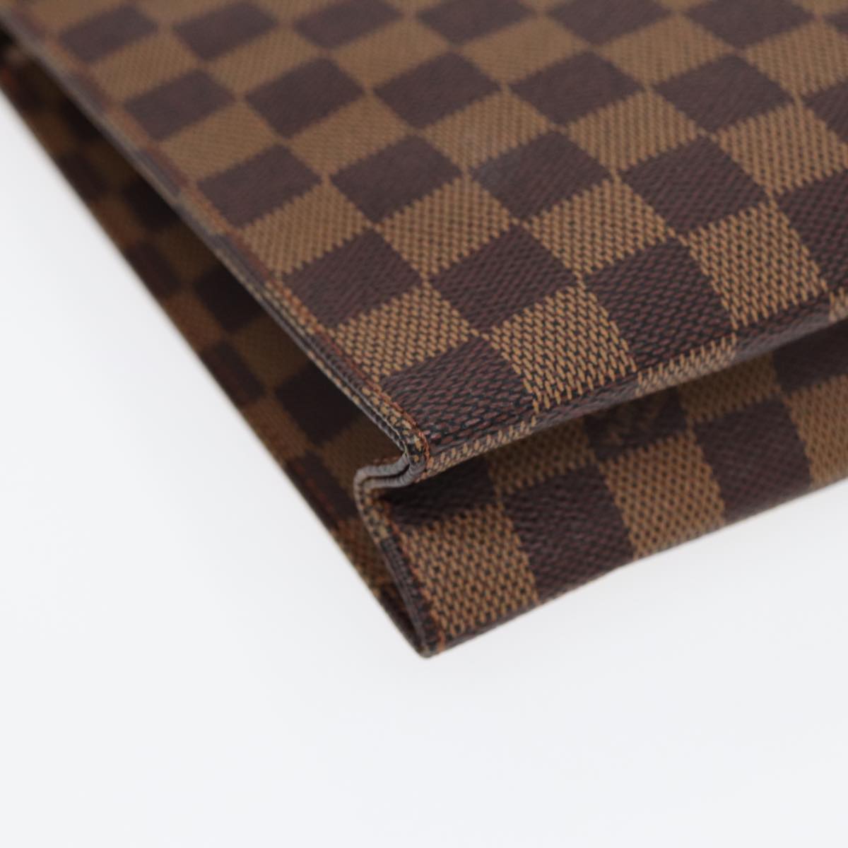 LOUIS VUITTON Damier Ebene Poche Toilette 26 Pouch N47543 LV 85210