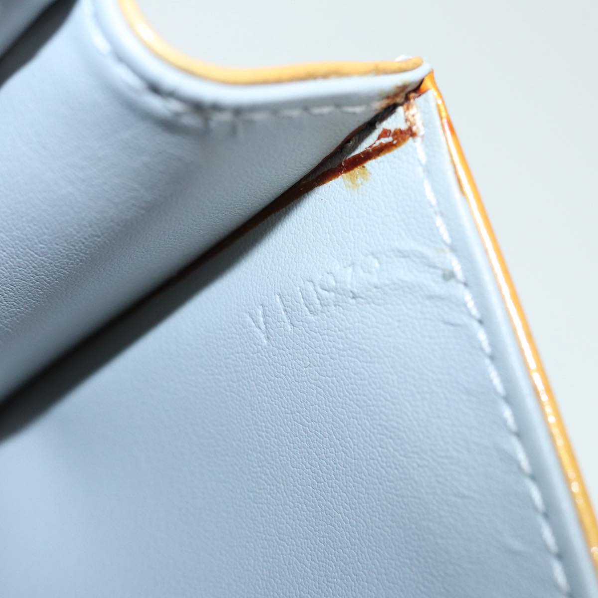 LOUIS VUITTON Monogram Vernis Spring Street Hand Bag Gris M91029 LV 85229