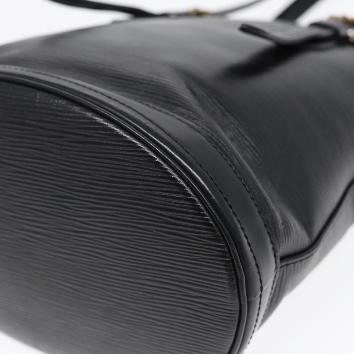 LOUIS VUITTON Epi Bucket PM Shoulder Bag Black M58992 LV 85250