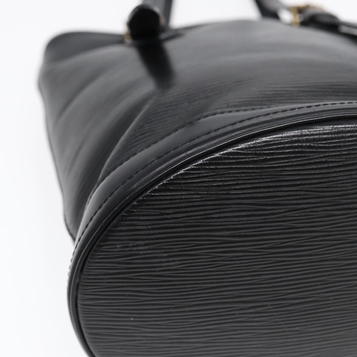 LOUIS VUITTON Epi Bucket PM Shoulder Bag Black M58992 LV 85250