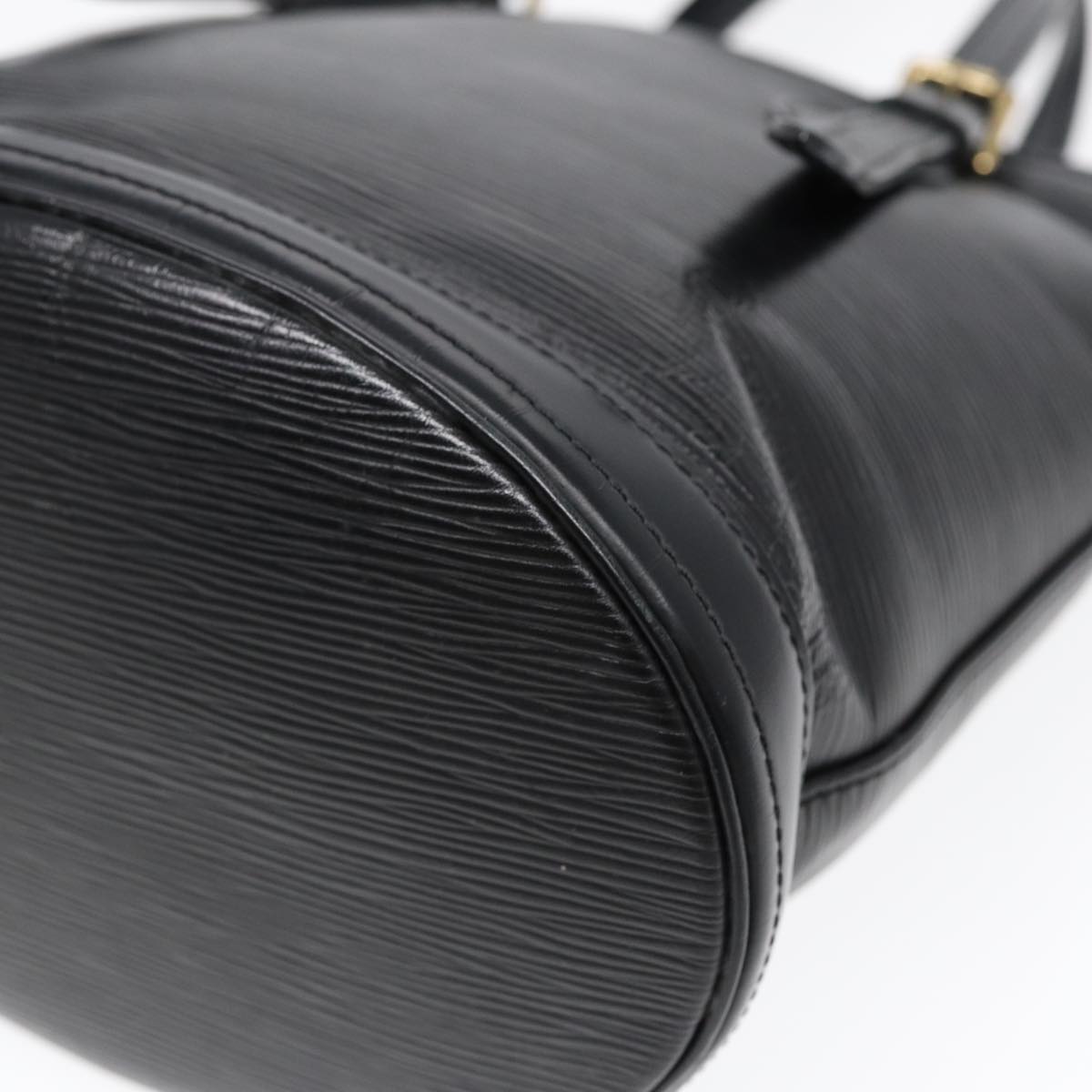 LOUIS VUITTON Epi Bucket PM Shoulder Bag Black M58992 LV 85250