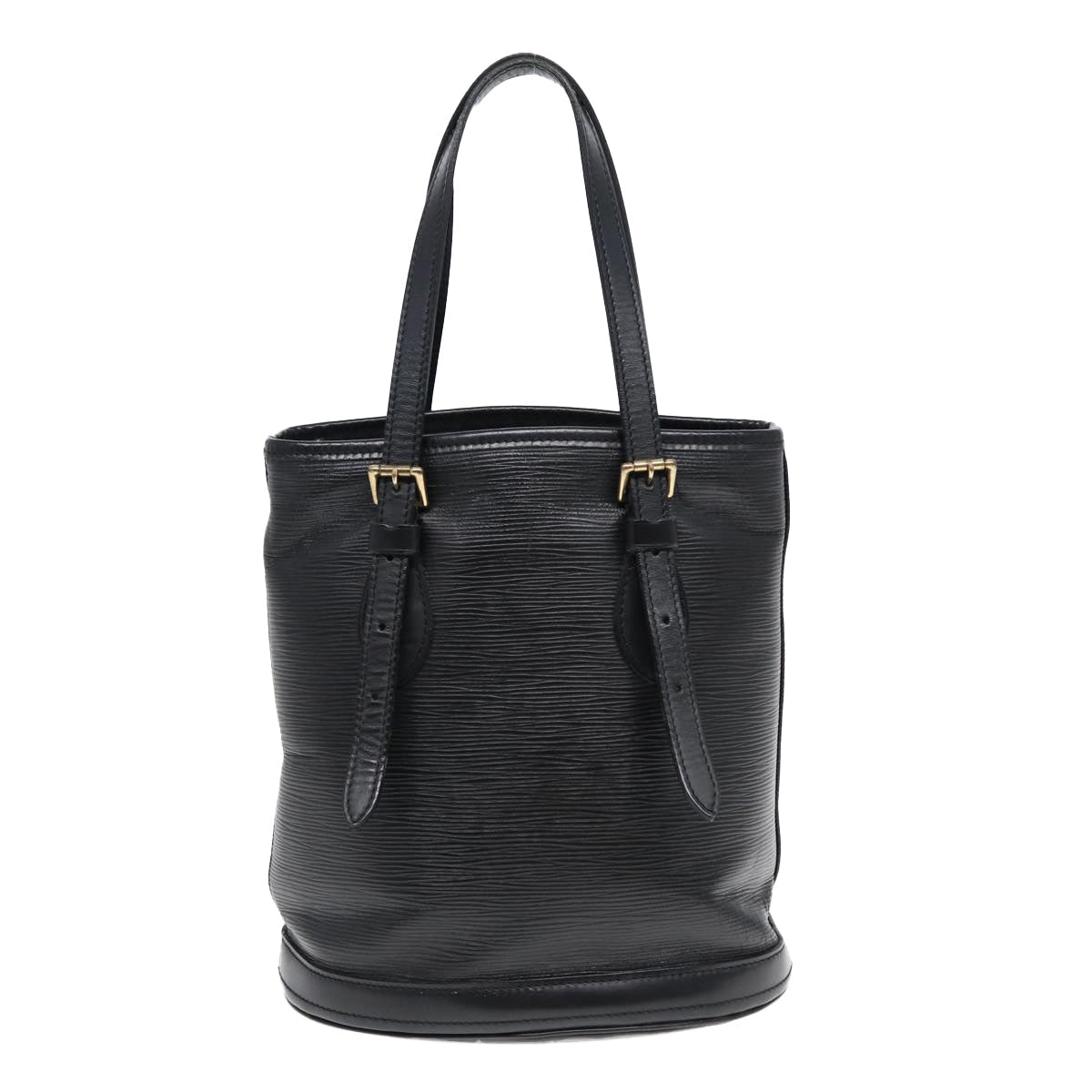 LOUIS VUITTON Epi Bucket PM Shoulder Bag Black M58992 LV 85250