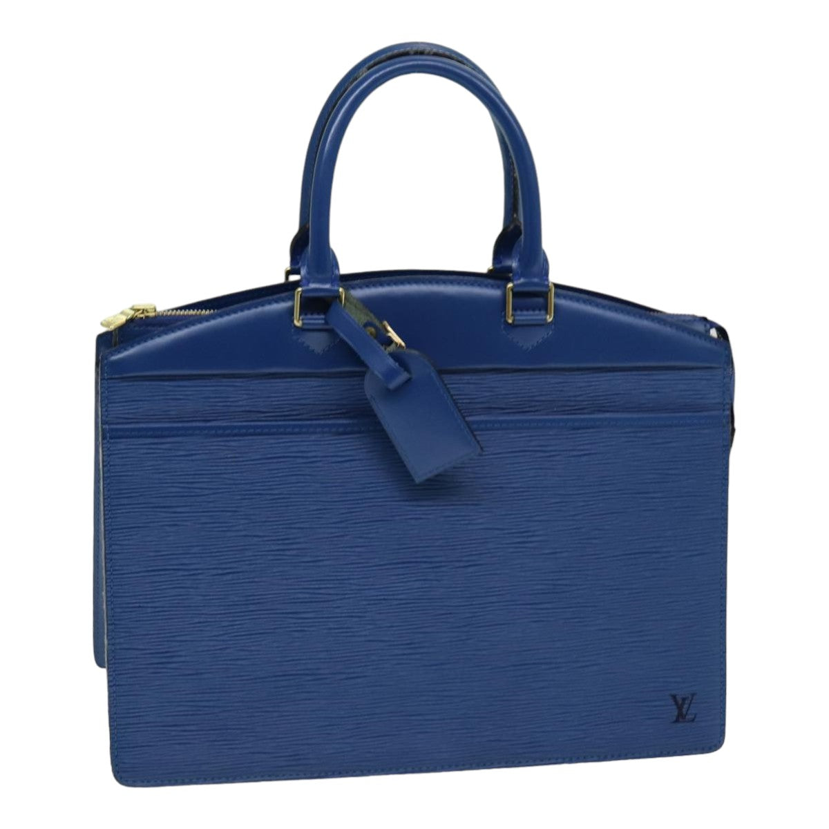 LOUIS VUITTON Epi Riviera Hand Bag Blue M48185 LV 85253