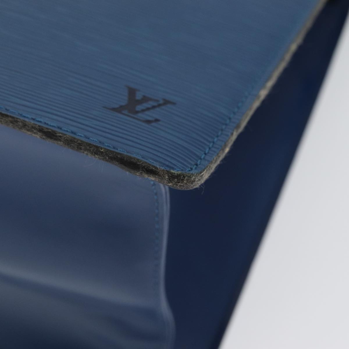 LOUIS VUITTON Epi Riviera Hand Bag Blue M48185 LV 85253