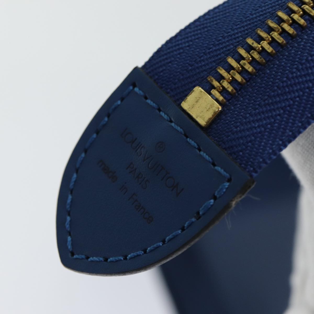 LOUIS VUITTON Epi Riviera Hand Bag Blue M48185 LV 85253