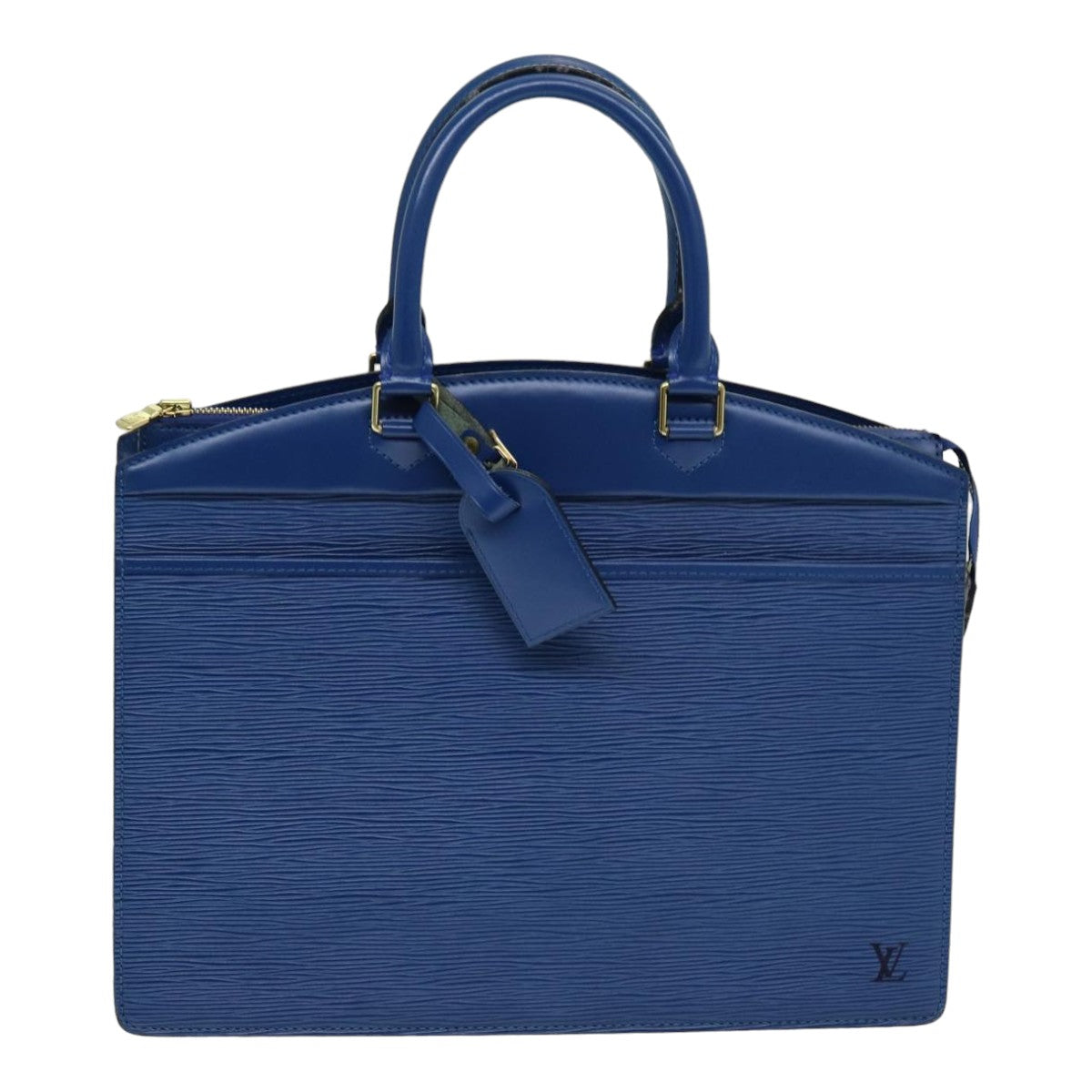LOUIS VUITTON Epi Riviera Hand Bag Blue M48185 LV 85253