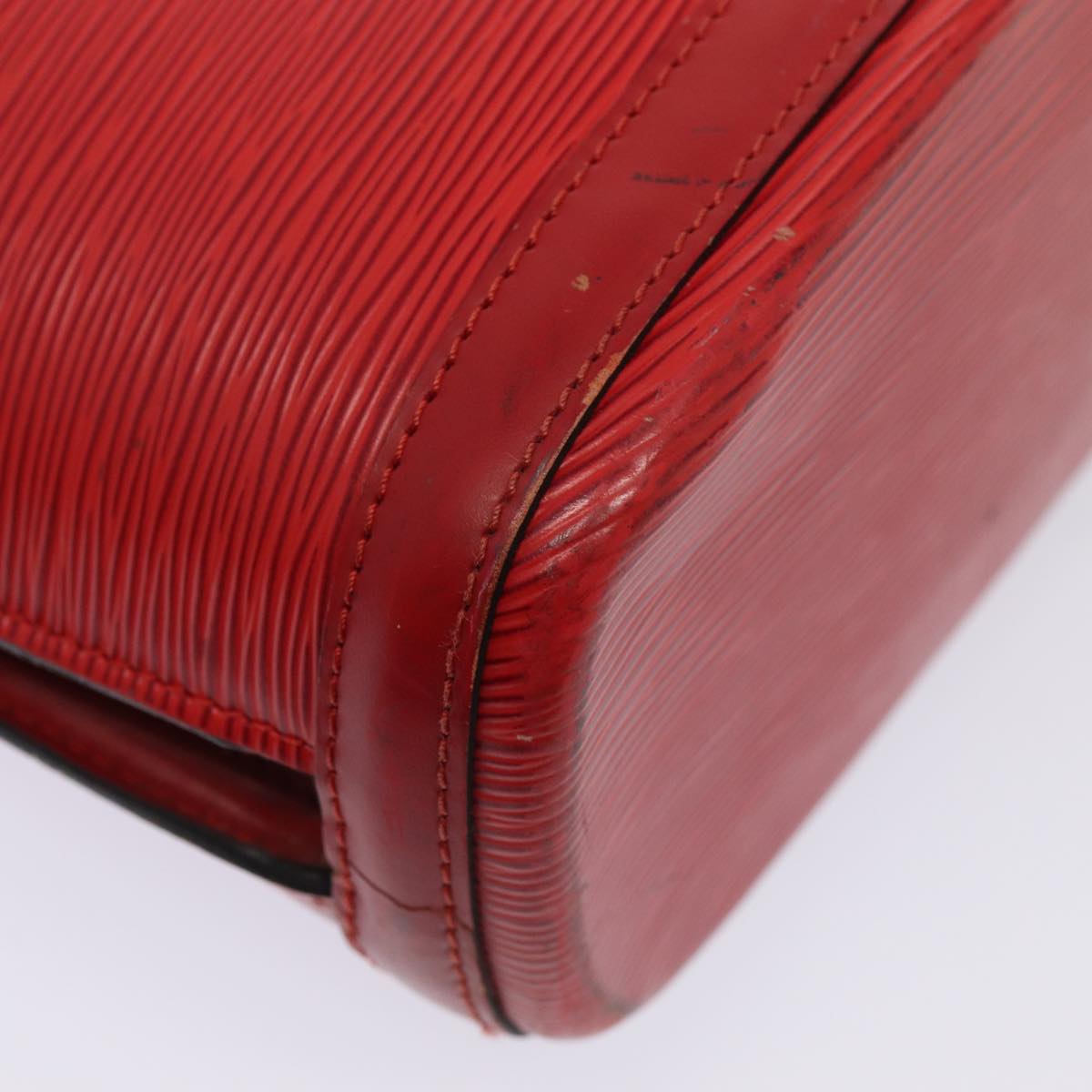 LOUIS VUITTON Epi Lussac Shoulder Bag Red M52287 LV 85255